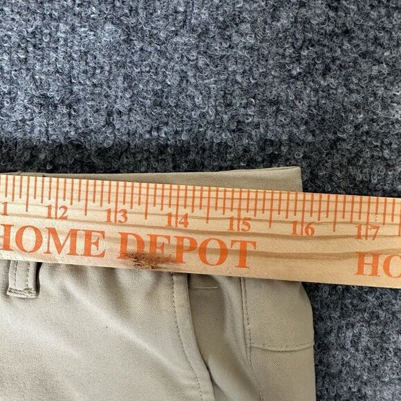 Footjoy Pants Mens 32x32 Beige Golf Performance Chino Stretch Straight Leg Adult - Picture 6 of 10